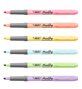 ハイライター2点 蛍光マーカー｜プロダクト｜ビック - Bic Japan